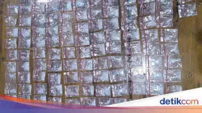 Pemuda di Serang Ditangkap, 112 Paket Sabu Siap Edar Disita Polisi