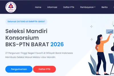 Pendaftaran SMMPTN Barat 2026 Dibuka, Cek Syarat dan Jadwal