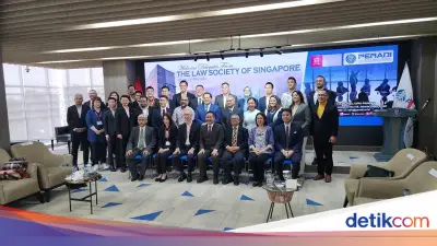 Peradi dan Law Society Singapura Bahas Arbitrase dan Hukum ASEAN