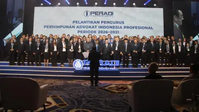 Peradi Profesional Resmi Dikukuhkan, Usung Standar Baru Profesi Advokat