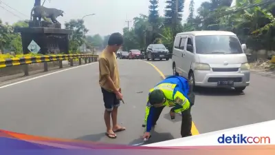 Pikap Tabrak Dua Motor di Tanjakan Selarong Puncak Bogor, Tiga Luka