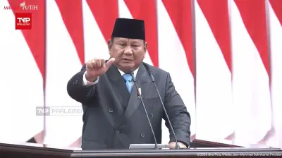 Prabowo Sebut Kebocoran Kekayaan Negara Jadi Penyebab Gaji Kecil