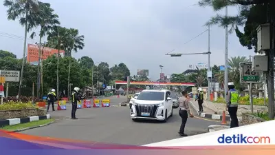 Rekayasa One Way ke Jakarta Diterapkan di Puncak Bogor Siang Ini