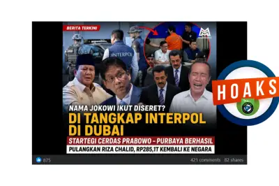 Riza Chalid Buron Internasional, Kabar Ditangkap di Dubai Beredar