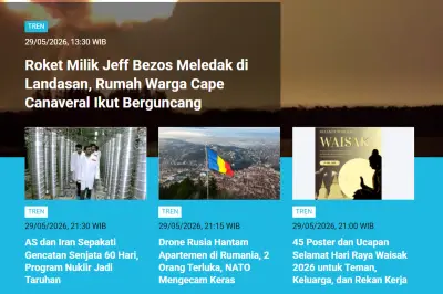 Roket Jeff Bezos Meledak, Rumah Warga Bergetar: Tren Populer