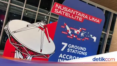 Satelit Nusantara Lima Andalan untuk Internet Merata di Seluruh Indonesia
