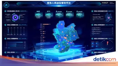 Sistem Pengawasan China Makin Canggih, Warga Asing Dipantau Ketat
