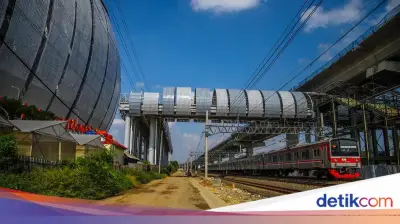Stasiun KRL JIS Ditargetkan Beroperasi Juni 2026, Warga Sambut Antusias