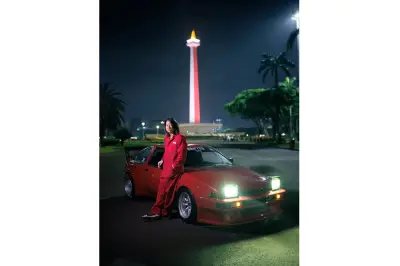 Sung Kang Rekam Adegan Fast & Furious di Monas, Jakarta