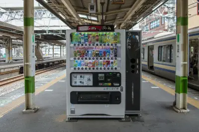 Unik! Vending Machine di Jepang Jual Minuman Favorit Samurai