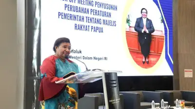 Wamendagri Ribka Haluk Turun Langsung Kawal Perdamaian Konflik Suku di Wamena