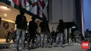 30 Personel Brimob Masih Berjaga di Markas Judol Hayam Wuruk Plaza