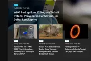 5 Berita Terpopuler Tren: WHO Peringatkan 12 Negara Soal Hantavirus