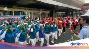 Antusiasme Warga Padati CFD Perdana di Rasuna Said, Senam Massal hingga Jalan Santai
