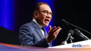 Anwar Ibrahim Telepon Presiden Iran, Bahas Perdamaian dan Undangan ke Teheran