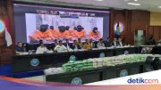 Bea Cukai: Pantai Timur Sumatera Jadi Jalur Utama Sabu dari Luar Negeri