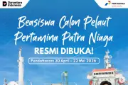 Beasiswa Calon Pelaut Pertamina Dibuka, Ada Uang Saku dan Biaya Hidup