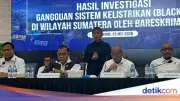 Blackout Sumatera Bukan Sabotase, Bareskrim Sebut Kabel Putus Tak Rapi