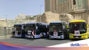 Bus Shalawat Dihentikan Sementara Jelang Wukuf, Ini Jadwal Lengkapnya