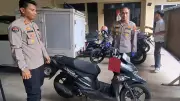 Demi Narkoba, Karyawan Warung Sate Curi Motor Rekan Kerja