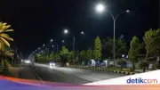 Dishub Banten Pasang 196 Lampu di Akses Carita, Kabel Raib dalam 2 Minggu