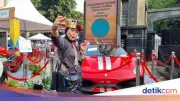 Ferrari hingga Ducati Rampasan Perkara Dipamerkan di CFD, Warga Tergiur