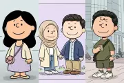 Gaya Edit Foto AI ala Komik Peanuts dan Snoopy Kembali Viral