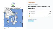 Gempa M 2,9 Guncang Muna Sulawesi Tenggara Hari Ini 7 Mei 2026