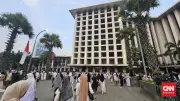 Gibran Salat Iduladha di Istiqlal Didampingi Sejumlah Menteri