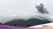 Gunung Ibu di Malut Erupsi Lagi, Jarak Aman Diperluas 3,5 Km