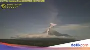Gunung Semeru Erupsi, Kolom Abu Capai 2.000 Meter di Atas Puncak