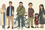 Ilustrasi Kartun Vintage Flat Makin Populer, Begini Cara Buatnya dengan AI