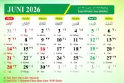Ini Daftar Tanggal Merah Juni 2026, Ada Dua Hari Libur Nasional