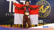 Kapolsek Baguala Esterlina Raih 3 Medali Binaraga Asia di Malaysia