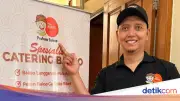 Katering Bakso di Jakbar Laris Manis, Disukai Artis Gibran Maulana