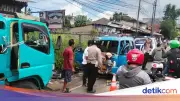 Kecelakaan Angkot Vs Truk Tangki di Bogor, Tiga Orang Luka-luka