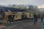 Kecelakaan Maut Bus ALS vs Truk Tangki di Muratara, 16 Tewas