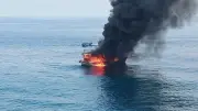 Ledakan Kapal di Teluk Sulteng, Tiga ABK Alami Luka Bakar