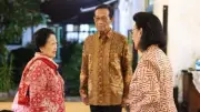 Megawati Santap Malam Bersama Sultan HB X di Keraton Yogyakarta