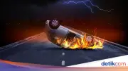 Mobil Terbakar di Tol Jagorawi Arah Cibubur, Lalin Macet Parah