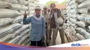 Novita Wijayanti Tinjau Gudang Bulog Cilacap, Pastikan Stok Beras Aman