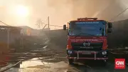 Pabrik Sumpit di Tangerang Ludes Terbakar, Diduga Korsleting Listrik
