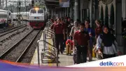 Penyebab Lokomotif dan KA Serayu Tergelincir di Stasiun Senen Masih Diselidiki