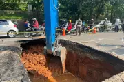 Perbaikan Saluran Air di Jalan Lenteng Agung Ditargetkan Rampung Dua Pekan