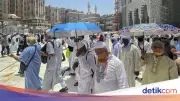 Peringatan Suhu Panas di Mina dan Muzdalifah, Jemaah Haji Diminta Waspada