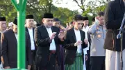 Pimpinan Kota Makassar Kompak Salat Iduladha Bersama Warga di Karebosi