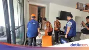 Polisi Olah TKP Kebakaran yang Tewaskan Anggota BPK Haerul Saleh