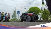 Polisi Olah TKP Kecelakaan Maut Gus Hilman Pakai Metode TAA