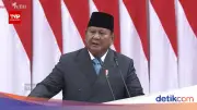 Prabowo Ucap Terima Kasih pada PDIP karena Berada di Luar Pemerintah