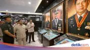 Presiden Prabowo Resmikan Renovasi Museum dan Perpustakaan Seskoad di Bandung